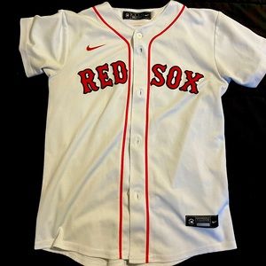 ECU youth Boston Red Sox baseball jersey size medium 10 -12